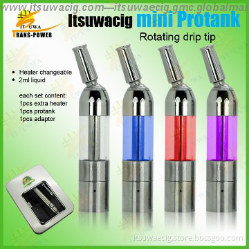 rotating drip tip e cigarette mini protank 2 pyrex tube protank 2